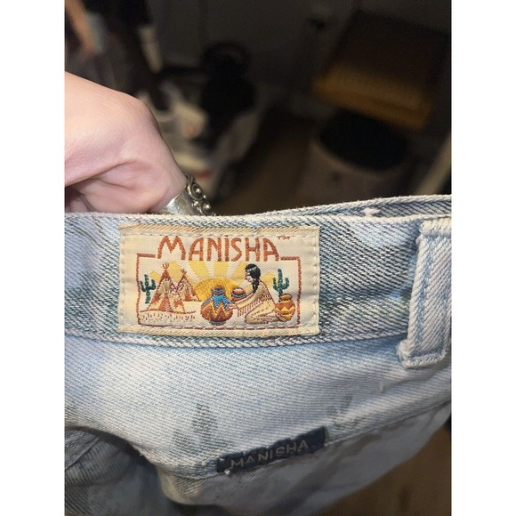 Vintage 1980s High Waisted Manisha Jeans - Picture 8 of 9